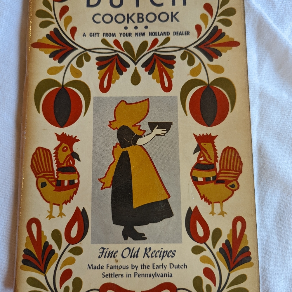 Pennsylvania Dutch Cookbook Vintage 1960.